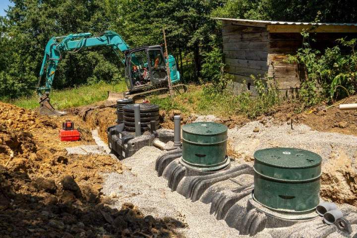 Travaux d'enrochement Arudy
